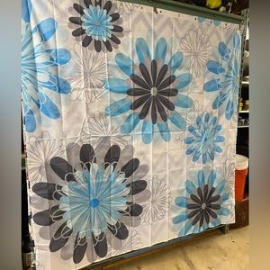 New Dahlia flower shower curtain